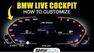 How to customize the BMW Digital Gauge Cluster