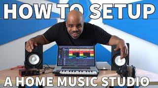 Home Music Studio Equipment And Setup For Beginners