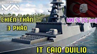 Modern Warships | HẢI PHÁO MKE 76 XUẤT HIỆN TRONG EVENT PHARAOH - TEST TRÊN KHU TRỤC IT CAIO DUILIO