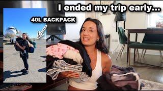 unpack with me after backpacking Central America (+why I ended my trip early!)