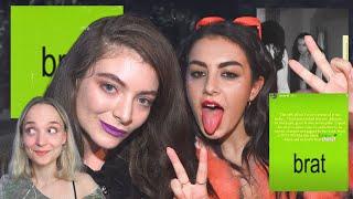 a deep dive into the charli xcx/lorde drama | girl so confusing