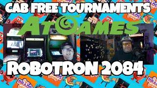 AtGames News - Robotron Arcade Action - Free to Play Tournament - It's the CAB Show!