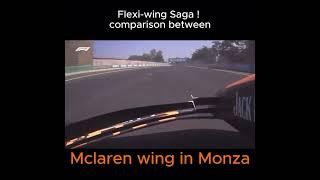 Flexi wing Saga Comparison between Ferrari Mclaren Mercedes and Redbull #f1 during Monza GP 2024