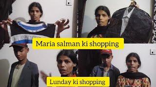 Salman na apne pehle bacho k lie lunday se eid ki shopping  ki#vlog