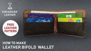 FREE SLIM MEN BIFOLD WALLET TEMPLATE PDF FILE - DOWNLOAD