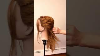 Simple hairstyle tutorial #shorts