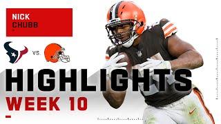 Nick Chubb Roars to Life w/ 126 Rushing Yds | NFL 2020 Highlights