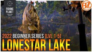 [F2P Lvl 1-5] Fishing Planet Lonestar Lake Guide! | BZHub Beginner Series 2!