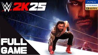 WWE 2K25 SHOWCASE Full Walkthrough Gameplay – PS5 Pro 4K 60FPS No Commentary