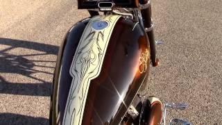 Sugar Brown Babe Custombike - Airbrush Custompaint by SK-Brush