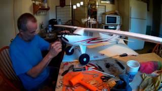 Mike's E-Flite Timber Crash Repair and Diagnosis, ESC Overheat Tips