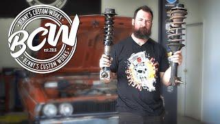 Sigma - DIY coilover install
