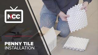 Penny Tile Installation Process | How to Install a Penny Tile Floor