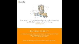Brahma Triplets - A modern approach to find Pythagorean Triplets | Abhishek Leela Pandey | iQuanta