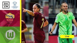 Roma - VfL Wolfsburg | UEFA Women's Champions League 2024-25, Spieltag 1 Ganzes Spiel