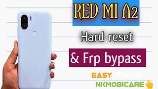 REDMI A2 HARD RESET & FRP BYPASS NEW TRICK..  Setting Not Open..2024