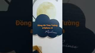 Đồng Hồ Treo Tường artplaza.vn #decor home #nội thất #tranh #khung #decor đồng hồ treo tường