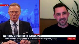 Keir Starmer lambasted in Christmas parody song over winter fuel cuts