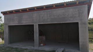 Construction of a car garage(gradnja garaže za auto)@homeworldtech3305@YouTube @SETIndia