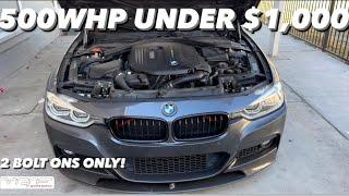 HOW TO MAKE 500HP ON A B58 BMW OR SUPRA FOR ONLY $1,000! 2 Bolt ons only!