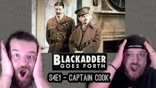 American Army Veteran React To "Blackadder - S4E1 - Captain Cook"