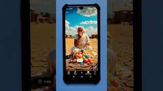 Old Grandmother Taking Ice Cream And Showing In Mobile Gadgets #shorts #gadgets