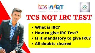 TCS NQT IRC TEST || Infrastructure Readiness Check (IRC)