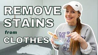 How to REMOVE Stains from Clothes! As a Reseller on Poshmark & eBay