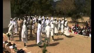 GRJ-Church-Singing-At-official-Opening-Of-Borehole-Mt-Dangare.wmv