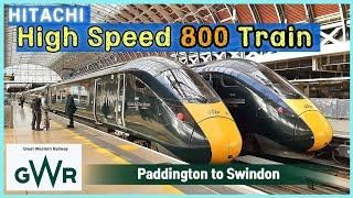 GWR Hitachi Express Train Class 800 Journey - Paddington to Swindon via Reading