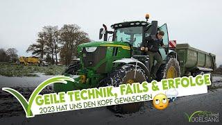 Unser Jahresrückblick 2023 mit geiler Landtechnik, vielen Fails & Erfolgen