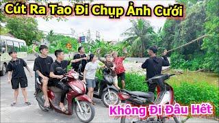 Kiên Chổi - Tiến Bảo Chặn Đường Ngăn Cản Không Cho Đi Chụp Ảnh Cưới | Không Ăn Được Thì Đạp Đổ