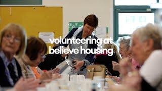 volunteering at believe housing