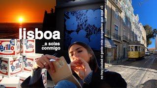 vlog lisboa; viajar sola te llena un poquito más el alma... :)