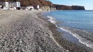 Жизнь у моря.Пляж Новомихайловский зимой