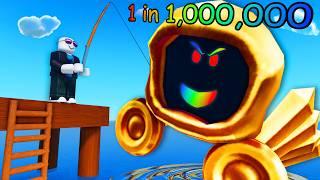 catching LEGENDARY loot in Roblox magnet fishing...