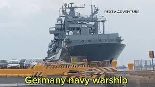 warship Ng Germany dumating na Naman sa PILIPINAS