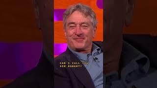 #RobertDeNiro really should have a knighthood #thegrahamnortonshow #grahamnorton
