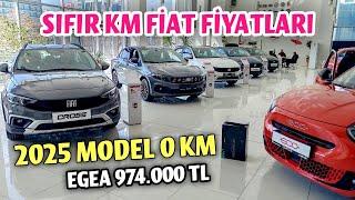 974.000 TL'YE 0 KM EGEA | Sıfır KM Fiat Fiyatları - 2025 | Kampanyalı ve İndirimli Fiyatlar