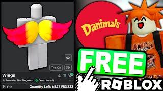 FREE UGC LIMITED! HOW TO GET Wings! (ROBLOX Danimals x Pixel Playground)