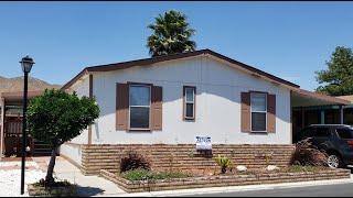 LARGE DOUBLE WIDE Home For Sale Riverside California Bravo Estates Mobile Park 4Bedroom 2 Bathrooms