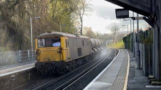 Trains at Chartham, Wye and Chilham 2/11/22