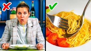 30 WAYS TO EAT YOUR FAVORITE FOOD || Etiquette Manners by 5-Minute Recipes