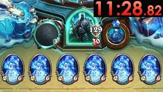 Speedrunning Hearthstone's Lich King