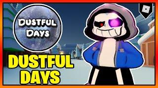 How to get the "DUSTFUL DAYS!" BADGE + DUST SANS SKIN/MORPH in A FUNKY FNF RP || Roblox