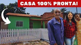 ACABOU A OBRA: VEJA A NOVA CASA DE DONA FRANCISCA!