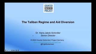 CEP Webinar: Is Aid Diversion a Major Problem in Yemen, Afghanistan and Somalia? | Dr. Schindler