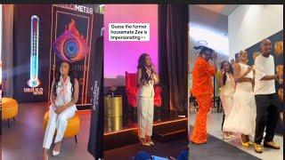 Zee impersonating the ex bbmzansi house mate,Biri Marung challenge #zeebbmzansi #sinayebbmzansi