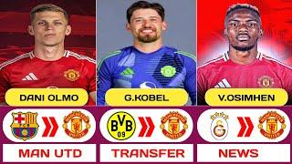 MANCHESTER UNITED TRANSFER NEWS - PLAYERS IN & PLAYERS OUT - JANUARY TRANSFER WINDOW 2025