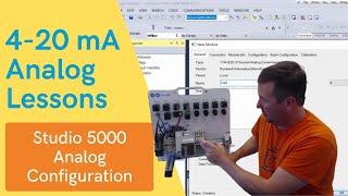 Studio 5000 4-20mA and 0-10VDC Analog Input and Output Configuration